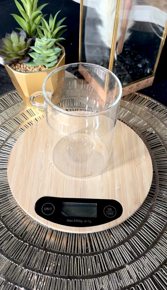 Bamboo Digital Food Scale