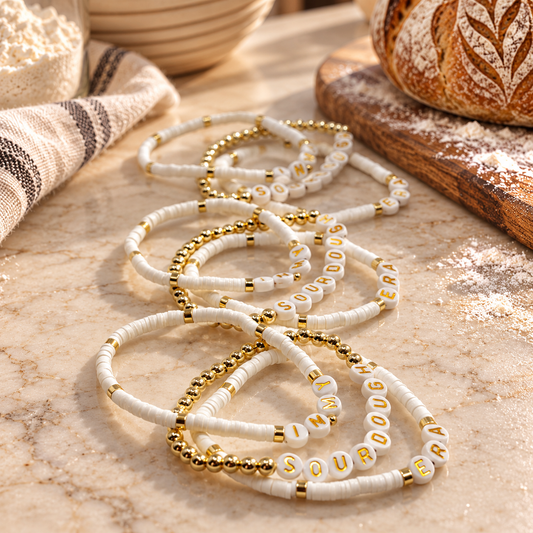 In My Sourdough Era Bracelet Stack