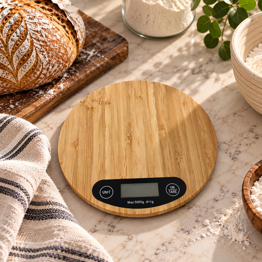 Bamboo Digital Food Scale