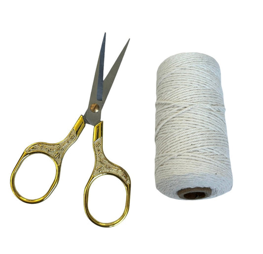 🎁 Gold Scissors & Twine (100% off)