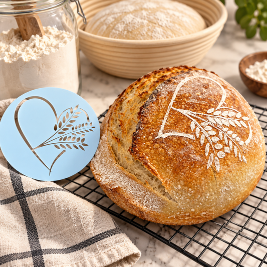 Made With Loave Sourdough Stencil