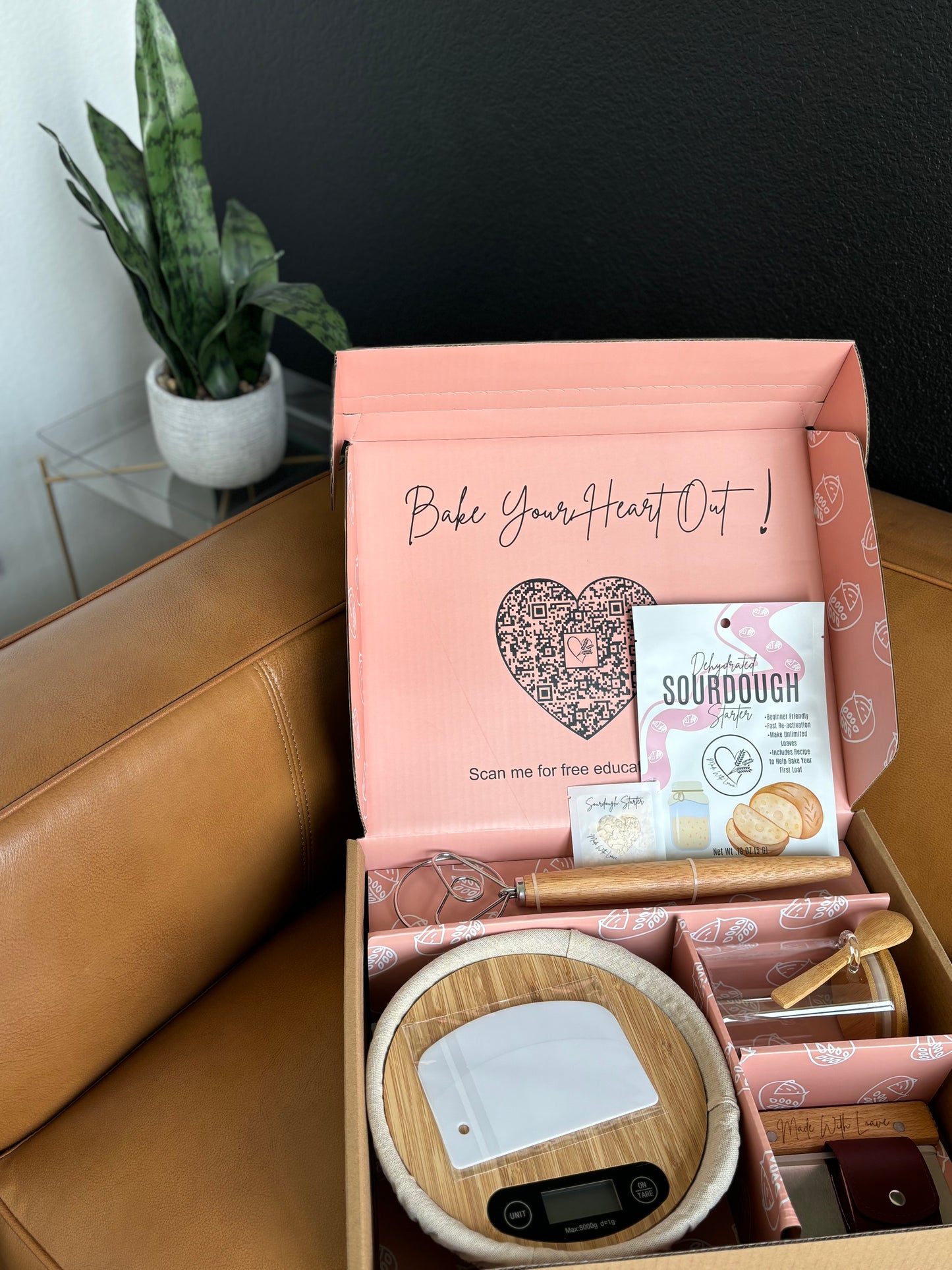 Sourdough Kit + Starter With Recipe & Educational Tutorials