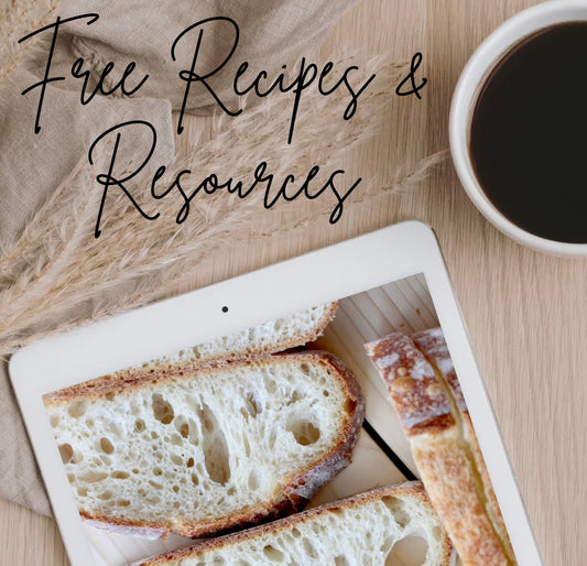 Free Sourdough Recipes & Resources