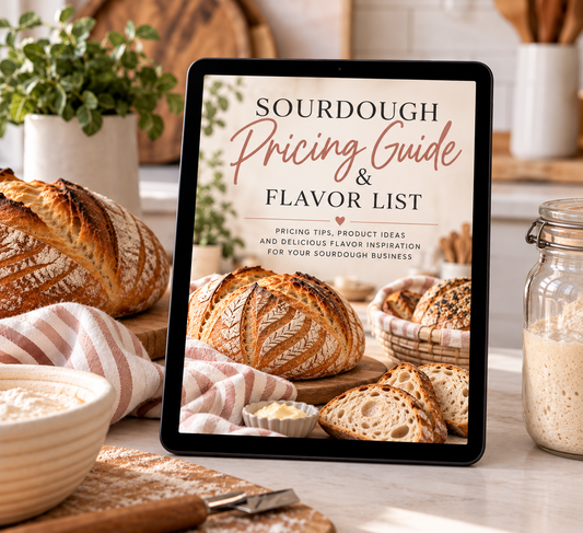 Sourdough Pricing Guide & Flavor List