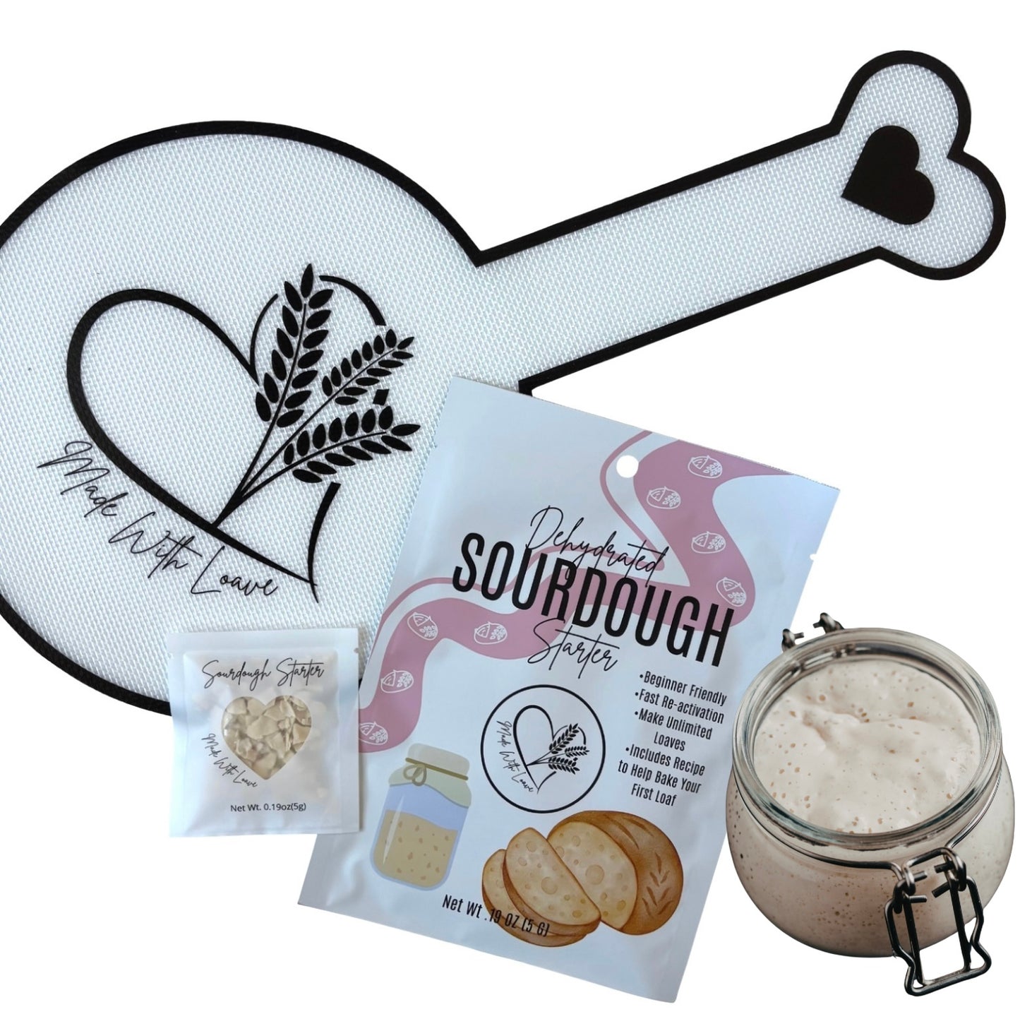 Sourdough Starter + Bread Sling