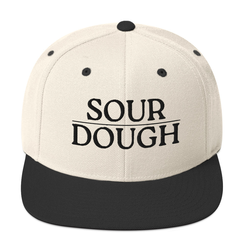 Sourdough | 3D Embroidered Snapback Hat