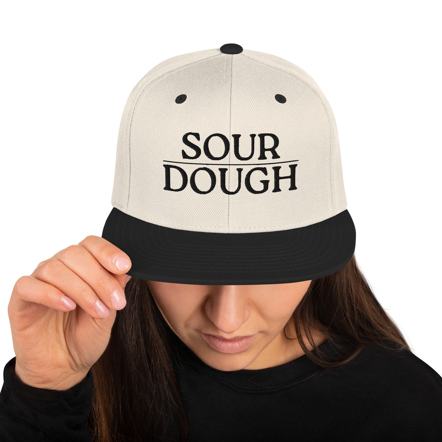 Sourdough | 3D Embroidered Snapback Hat