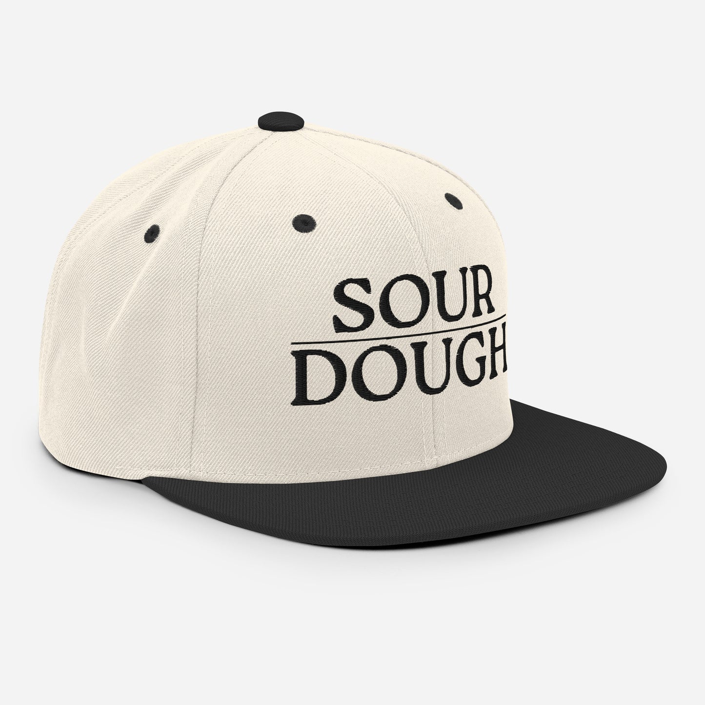 Sourdough | 3D Embroidered Snapback Hat