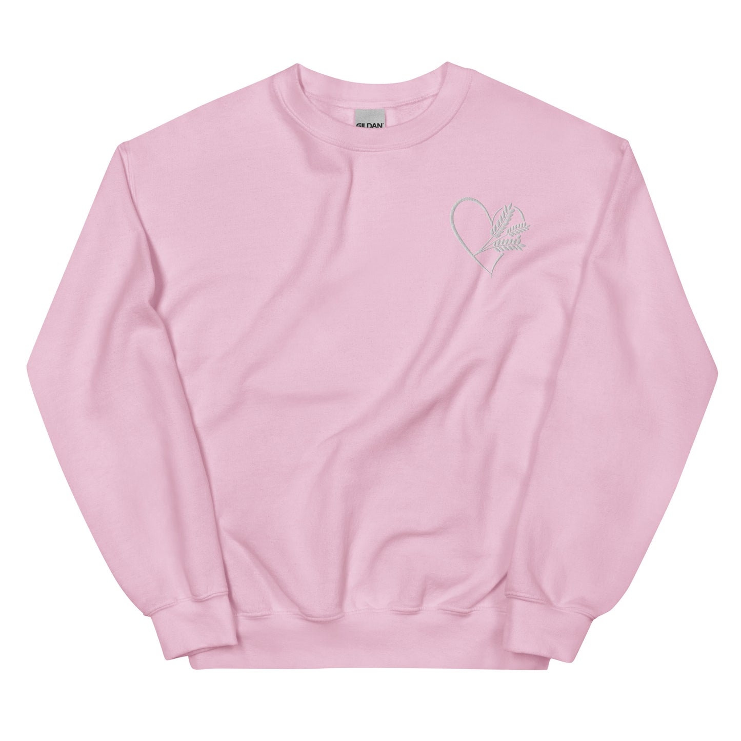 Made With Loave Embroidered Crewneck Sweater